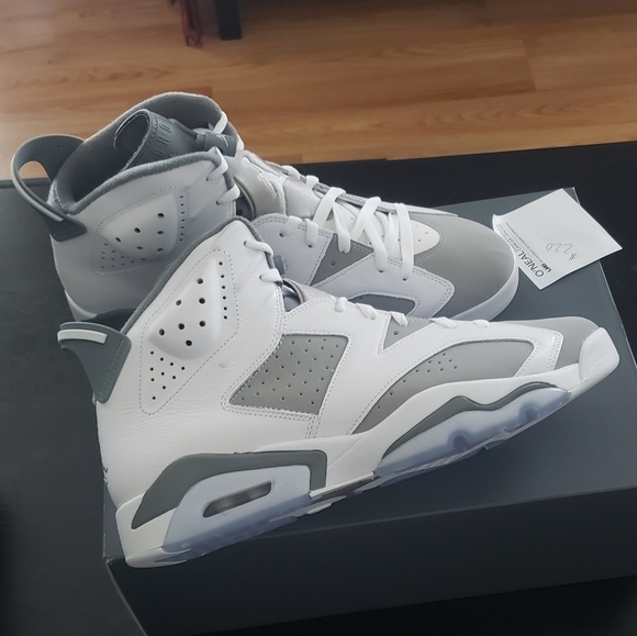 Brand New Unused Aj6 Cool Gray - Picture 3 of 6